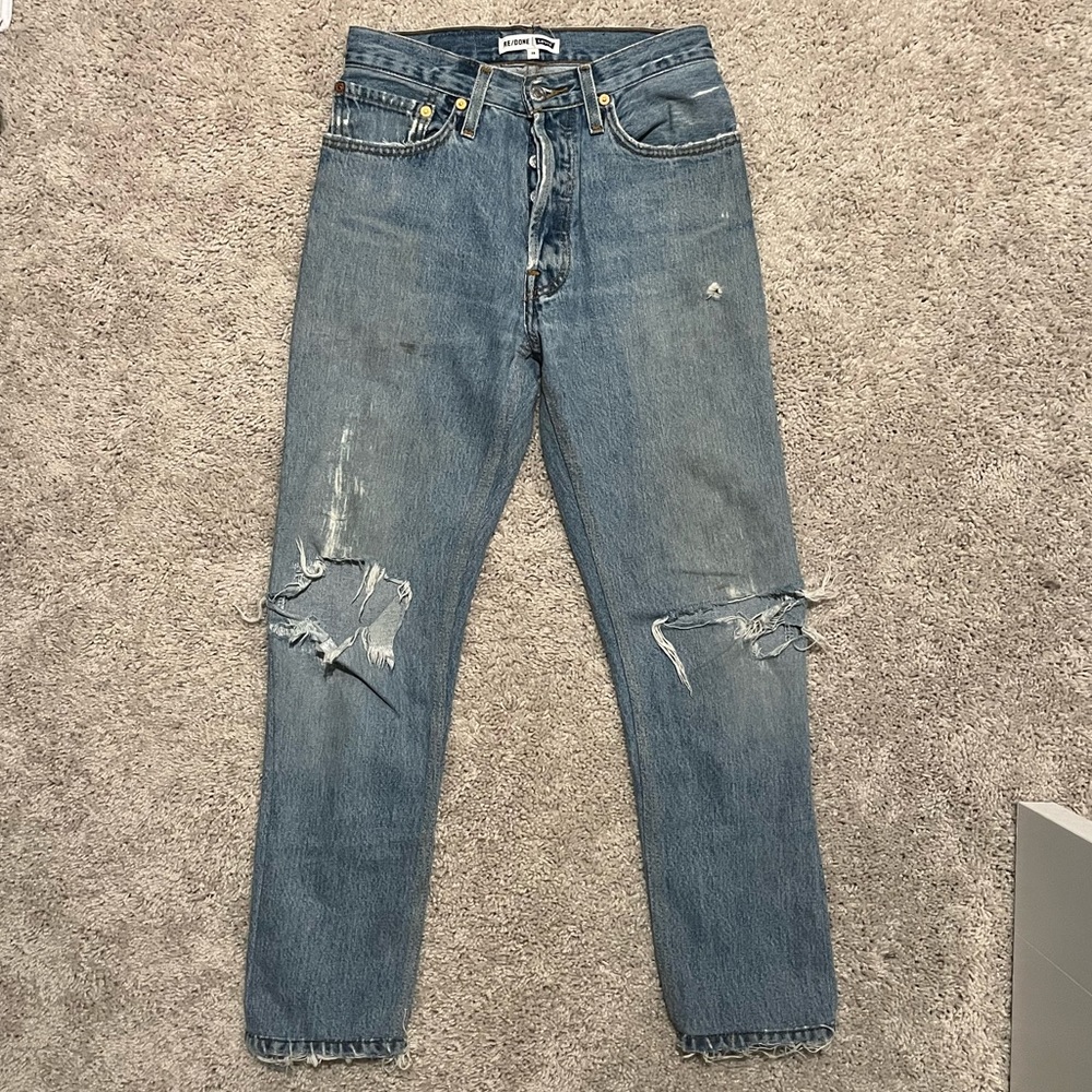SALE Redone/Levi’s Distressed Jeans | 24